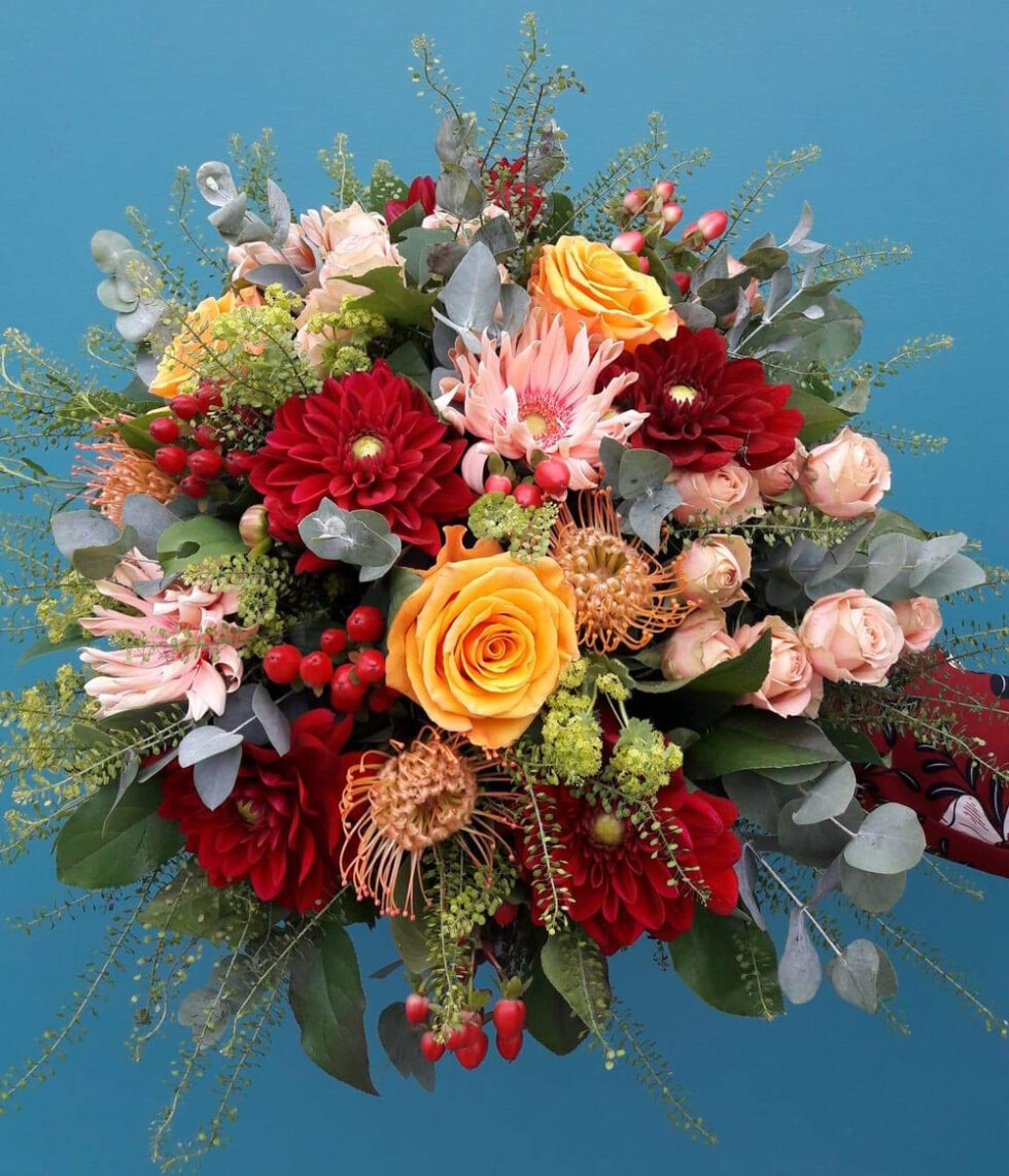 bouquet coloré