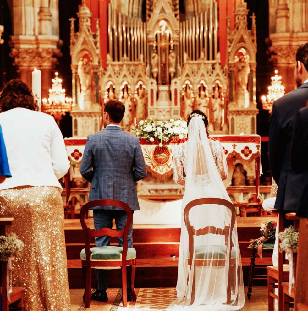 décor autel mariage vallet